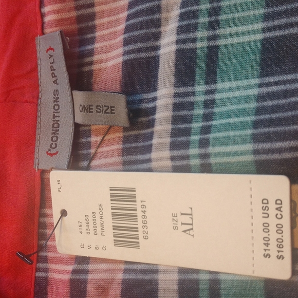 Anthropologie Conditions Apply Striped Kimono Cover Up - Picture 4 of 5